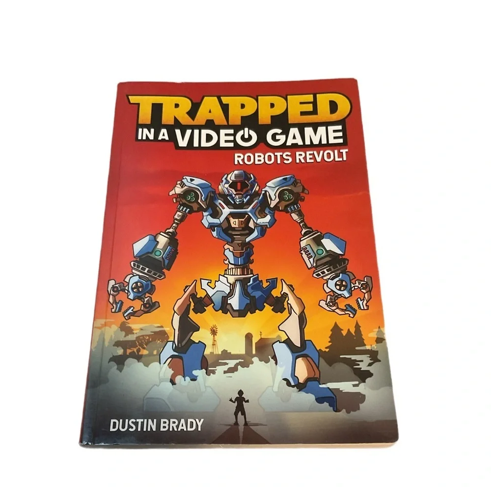 Trapped in a Video Game: Robots Revolt - Red Cover